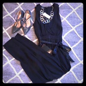 Bebe Black one piece jumpsuit